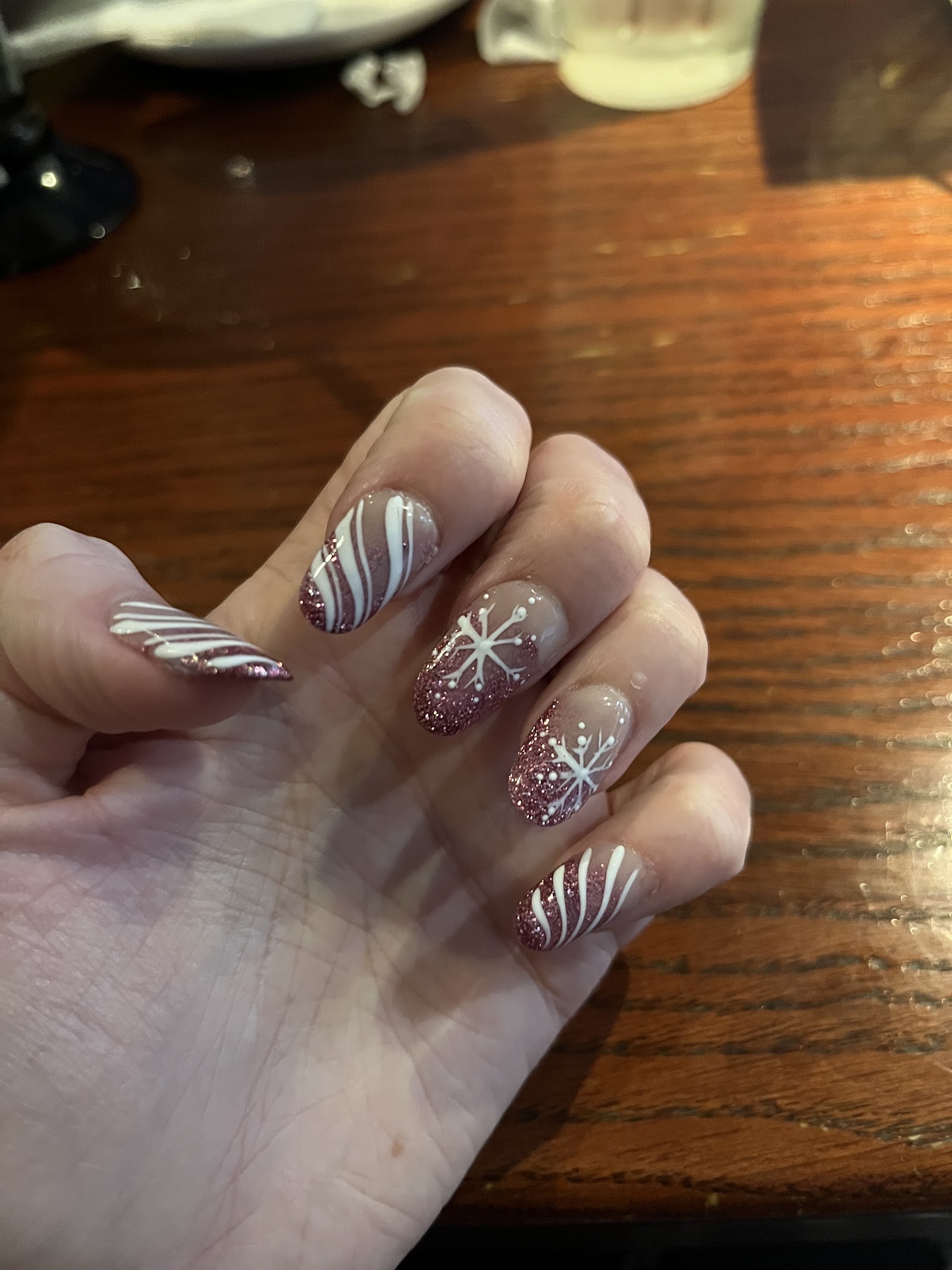 California Nails & Day Spa nail work in Texarkana, Texas